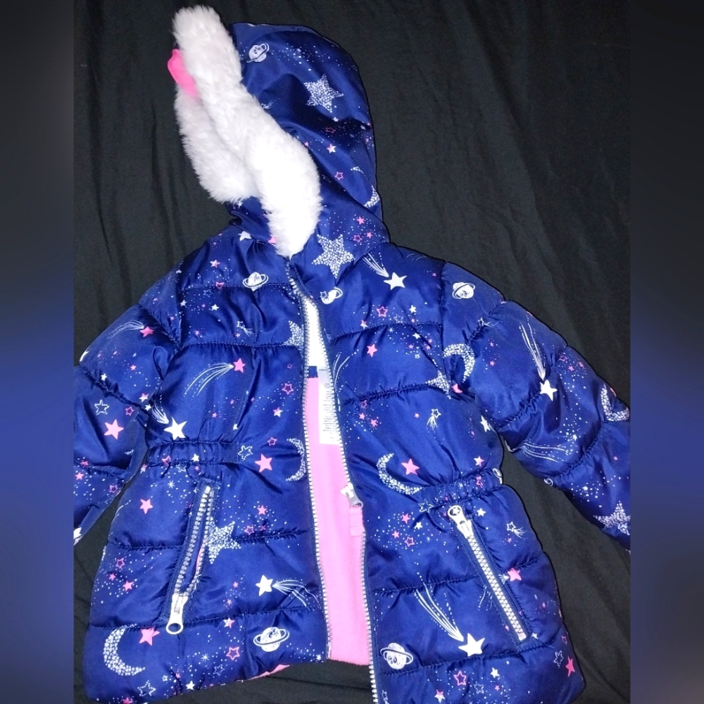 Warm comfy toddler winter jacket